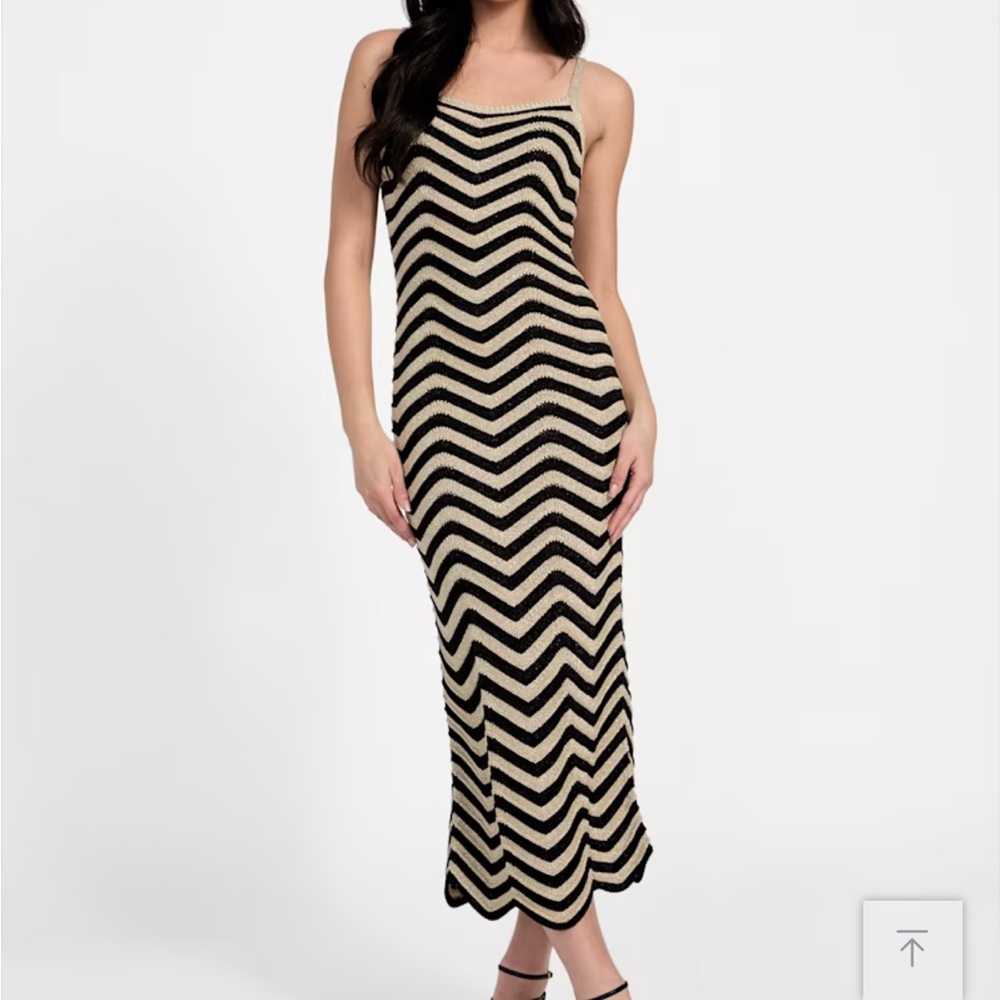 Guess Eco Vera Chevron Dress